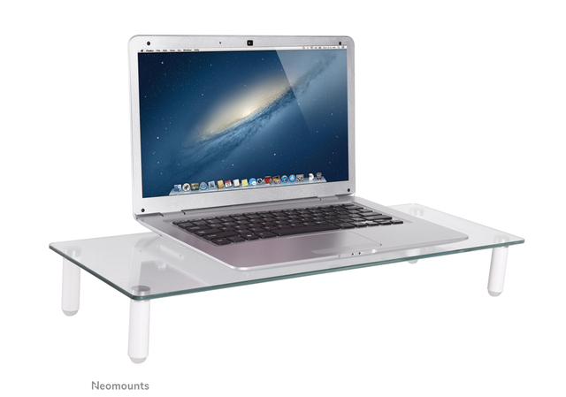 Monitorstandaard Neomounts Monitor10 transparant afbeelding