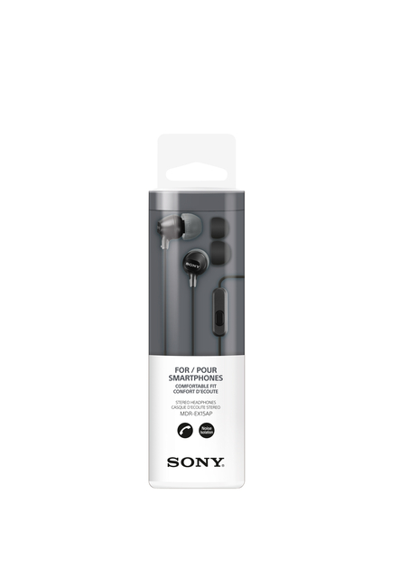 Oortelefoon Sony EX15AP basic zwart — Foto 2 van 2