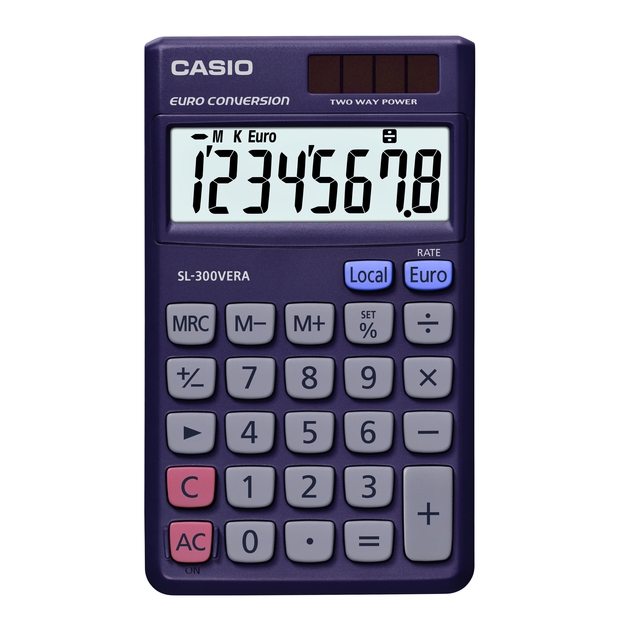 Rekenmachine Casio SL-300VERA afbeelding
