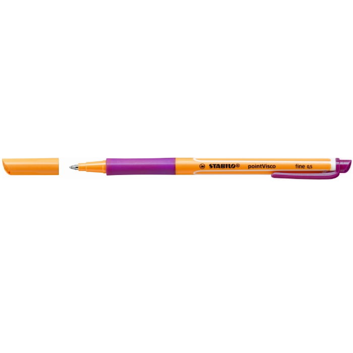 Rollerpen STABILO PointVisco 1099/58 fijn lila afbeelding