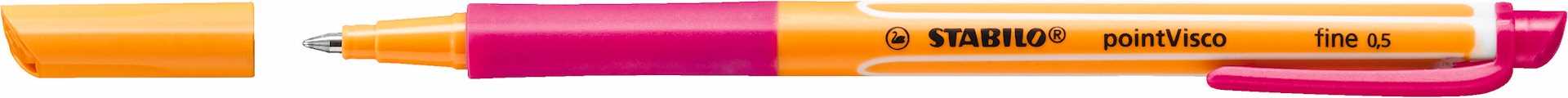Rollerpen STABILO PointVisco 1099/56 fijn roze afbeelding