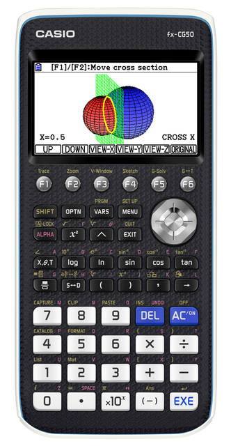 Rekenmachine Casio fx-CG50 afbeelding