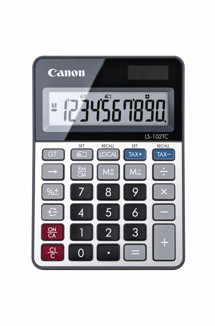 Rekenmachine Canon LS-102TC afbeelding