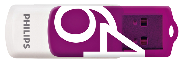 USB-stick 2.0 Philips vivid edition magic purple 64GB — Foto 2 van 2