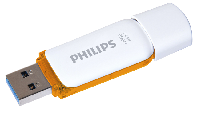 USB stick 3.0 Philips Snow USB-A 128GB oranje afbeelding