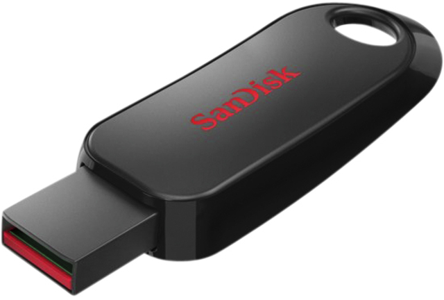 USB stick 2.0 Sandisk Cruzer Snap USB-A 64GB afbeelding