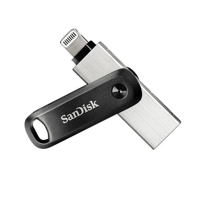 USB-stick Sandisk iXpand-flashdrive Go 3.0 128GB afbeelding