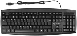 Toetsenbord Quantore QWERTY zwart