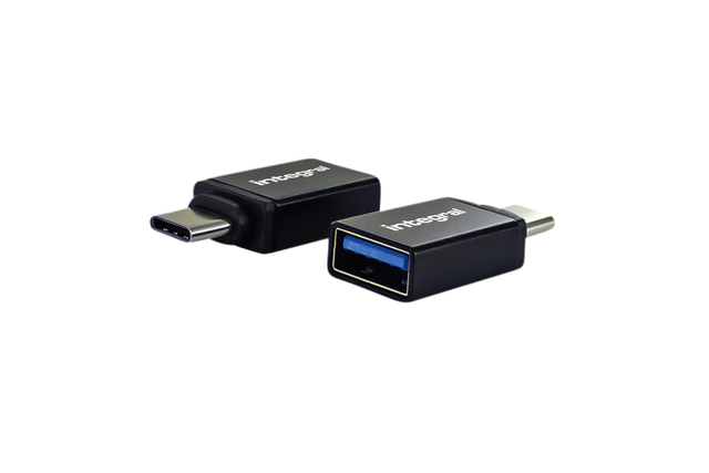 Adapter Integral 3.1 USB-A naar USB-C 2 stuks afbeelding