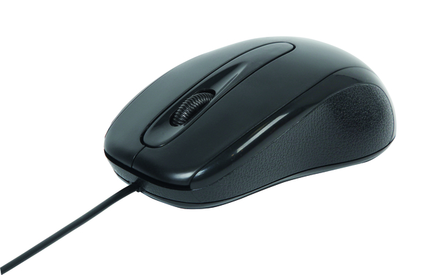 Muis Quantore optisch USB zwart afbeelding