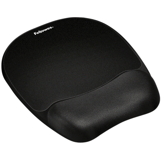 Muismat met polssteun Fellowes Memoryfoam zwart afbeelding