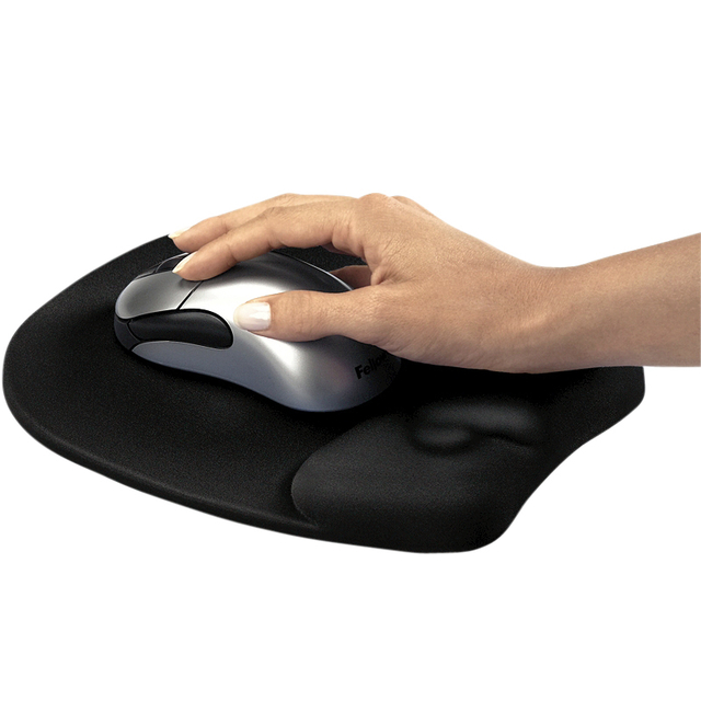Muismat met polssteun Fellowes Memoryfoam zwart — Foto 2 van 2
