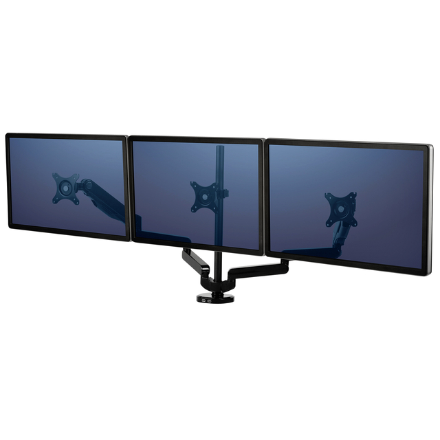 Monitorarm Fellowes Platinum Series driedubbel horizontaal afbeelding