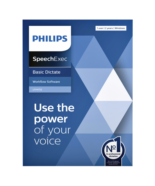 Licentie Philips LFH4722 SpeechExec Basic Dictate afbeelding