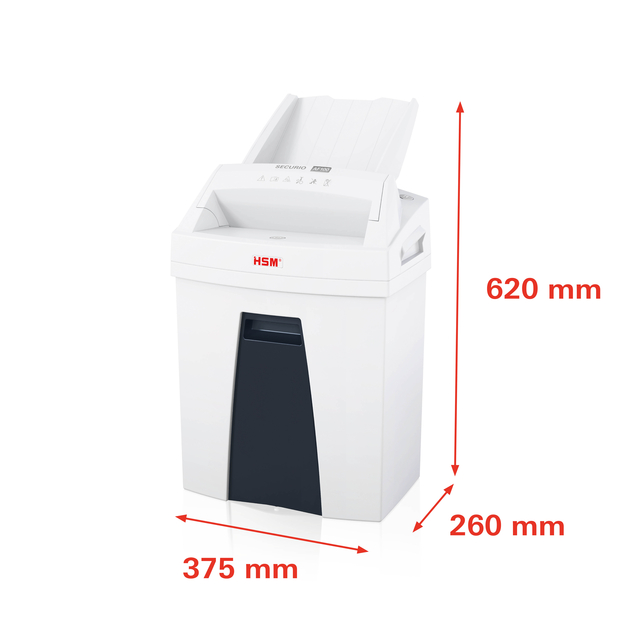 Papiervernietiger HSM Securio AF100 snippers 4x25mm — Foto 2 van 2