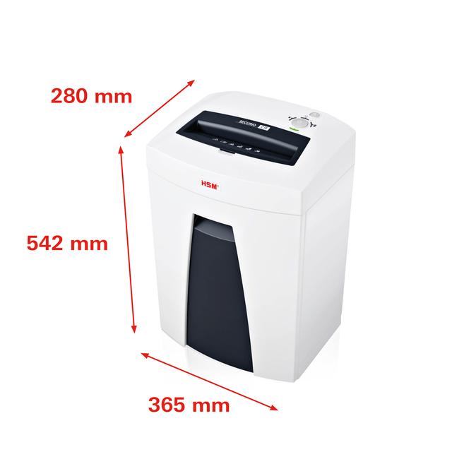 Papiervernietiger HSM Securio C18 stroken 3.9mm — Foto 2 van 2