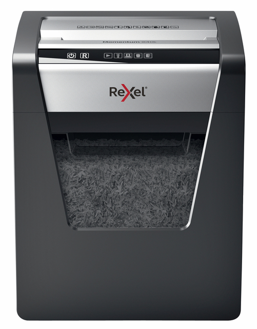Papiervernietiger Rexel Momentum X415 snippers 4x40mm afbeelding