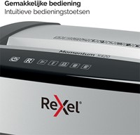 Papiervernietiger Rexel Momentum X420 snippers 4x40mm-8