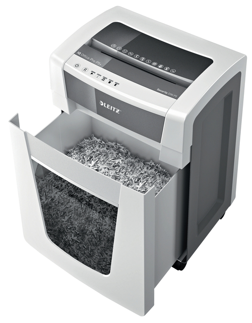 Papiervernietiger Leitz IQ Office Pro P5+ snippers 2x5mm — Foto 2 van 2