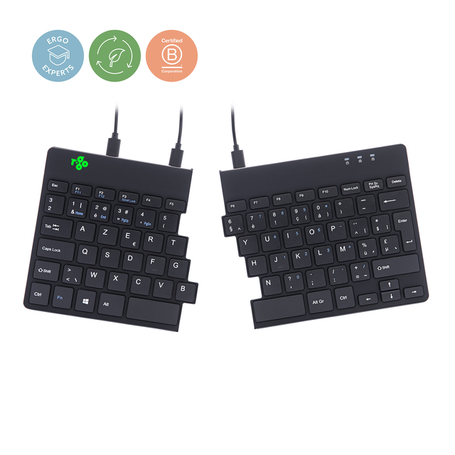 Toetsenbord R-Go Ergonomisch Split Break AZERTY afbeelding
