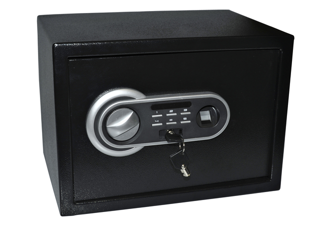 Kluis Pavo fingerprint elektronisch 350x250x250mm zwart afbeelding