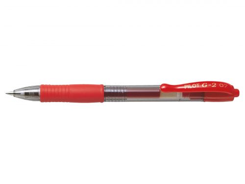 Gelschrijver PILOT G-2 + medium rood