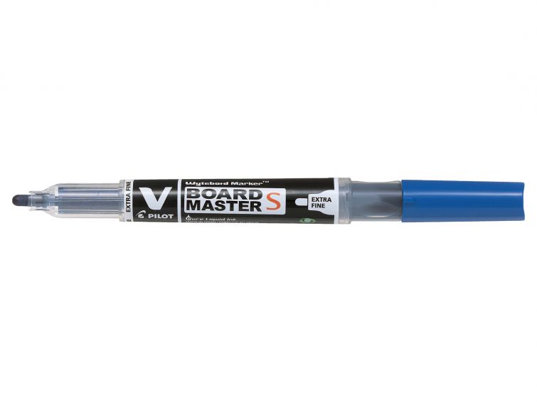 Whiteboardmarker Pilot rond extra fijn blauw afbeelding