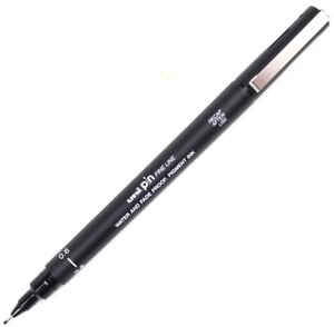 Fineliner Uni-ball Pin 0.6mm zwart afbeelding
