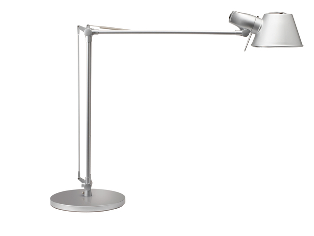 Bureaulamp MAUL Rock LED voet zilvergrijs afbeelding