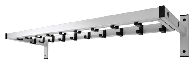 Kapstok wand VepaBins Safe met 19 haken afbeelding