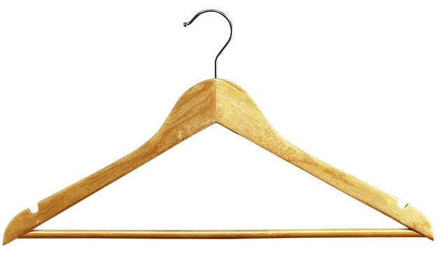 Kledinghanger Unilux woody hout afbeelding