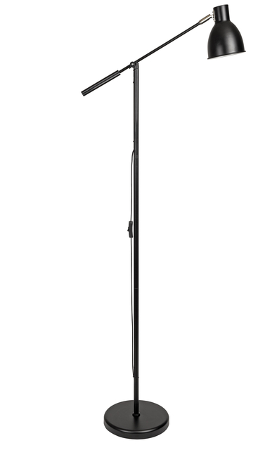Vloerlamp MAUL Finja excl. LED lamp hg 138cm arm 30cm zwart afbeelding