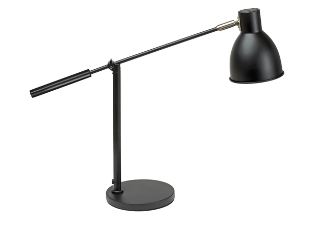 Bureaulamp MAUL Finja excl. LED lamp voet zwart afbeelding