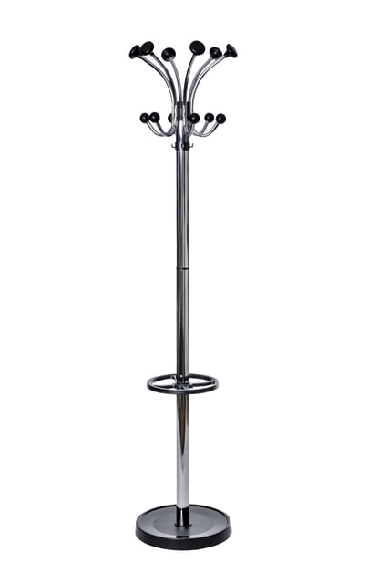Kapstok MAUL Nebula staand 176cm 20 haken chroom afbeelding