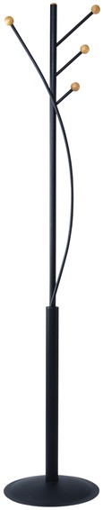 Kapstok grando standvoet 175,5 cm zwart