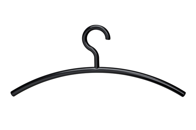 Kledinghanger MAUL acryl 460X190mm zwart 5 stuks afbeelding