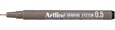 Fineliner Artline technisch 0.5mm zwart afbeelding