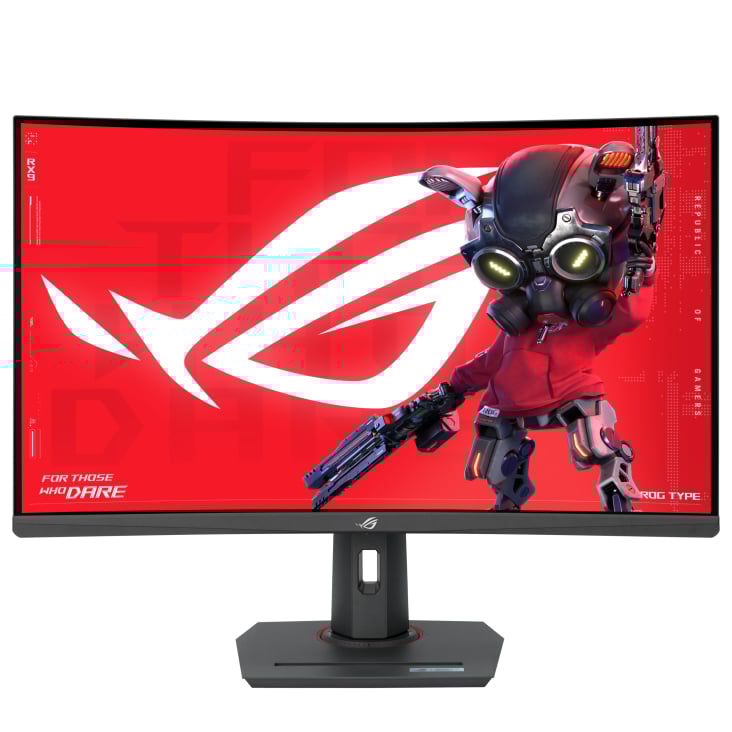 ASUS ROG Strix XG32WCS computer monitor 80 cm (31.5") 2560 x 1440 Pixels Quad HD LED Zwart afbeelding