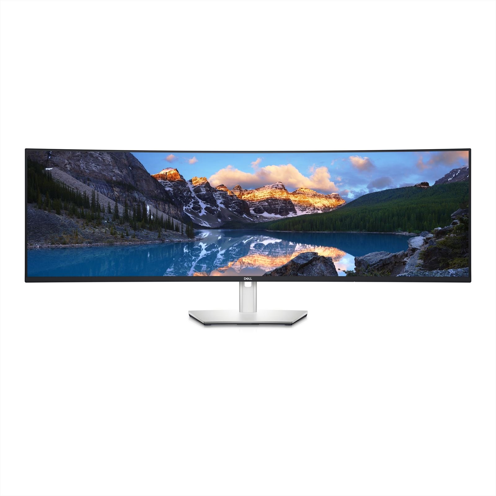 DELL UltraSharp U4924DW LED display 124,5 cm (49") 5120 x 1440 Pixels 5K Ultra HD LCD Zwart, Zilver afbeelding