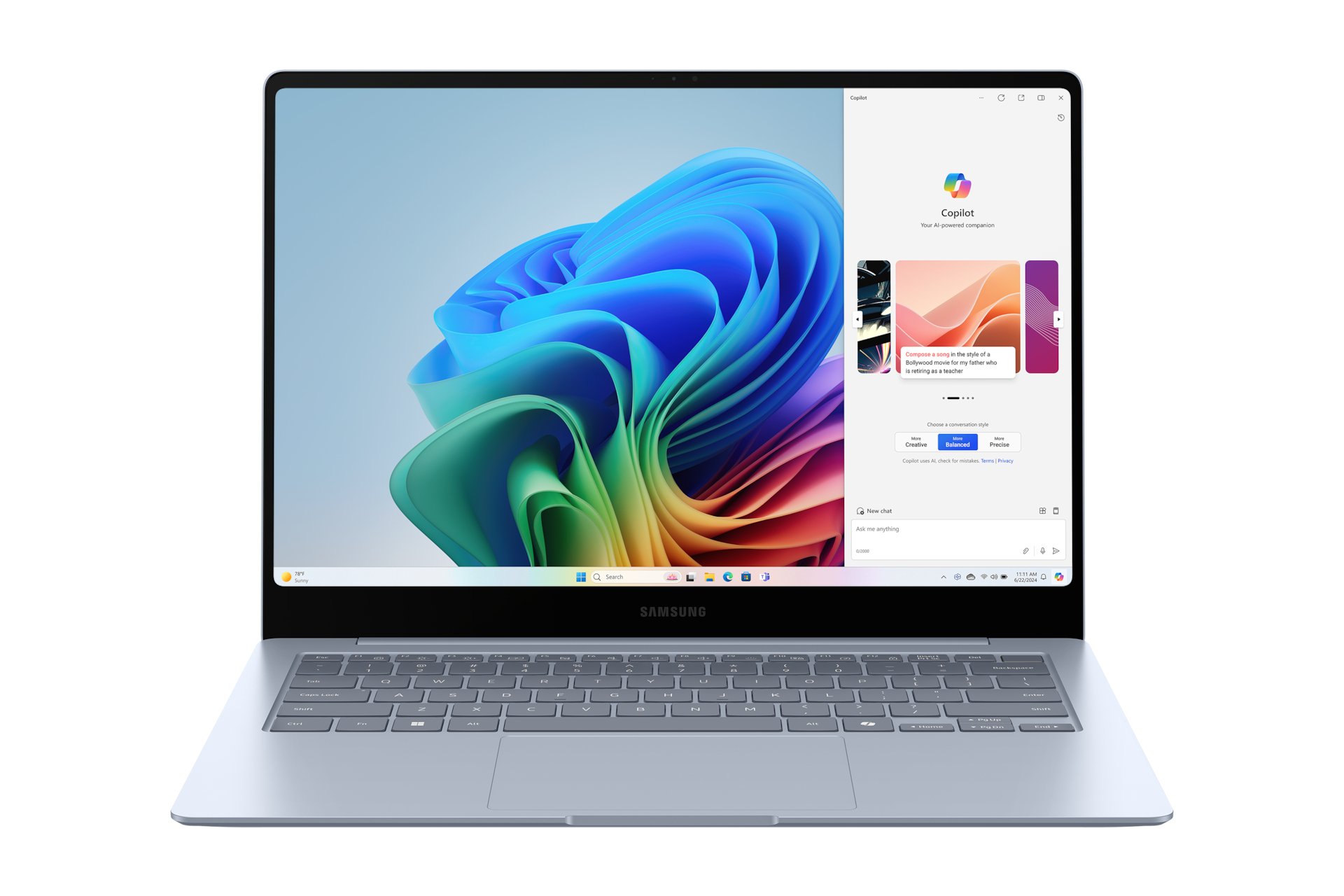 Samsung Galaxy Book4 Edge (14", X Elite 80, 16GB) afbeelding