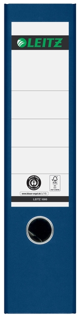 Ordner Leitz 1080 180° 80mm karton A4 blauw — Foto 2 van 2