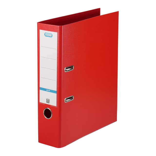 Ordner Elba Smart Pro+ A4 80mm PP rood afbeelding