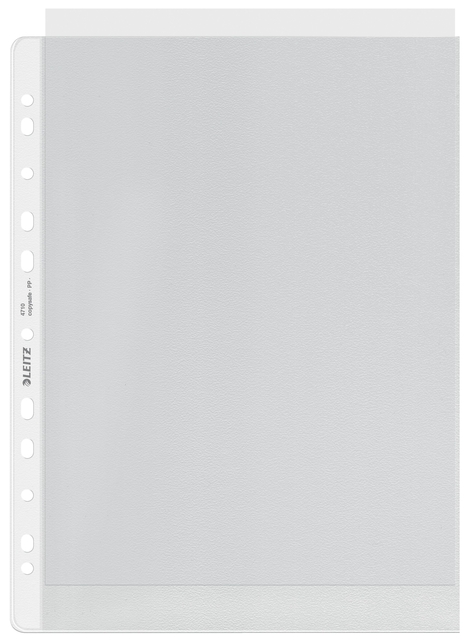 Showtas Leitz premium A4 0.13mm PP transparant afbeelding