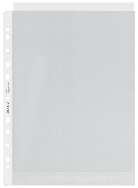Showtas Leitz premium A4 0.13mm PP transparant afbeelding