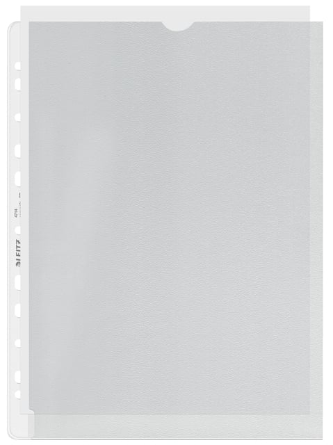 Showtas Leitz premium A4 0.13mm PP transparant afbeelding