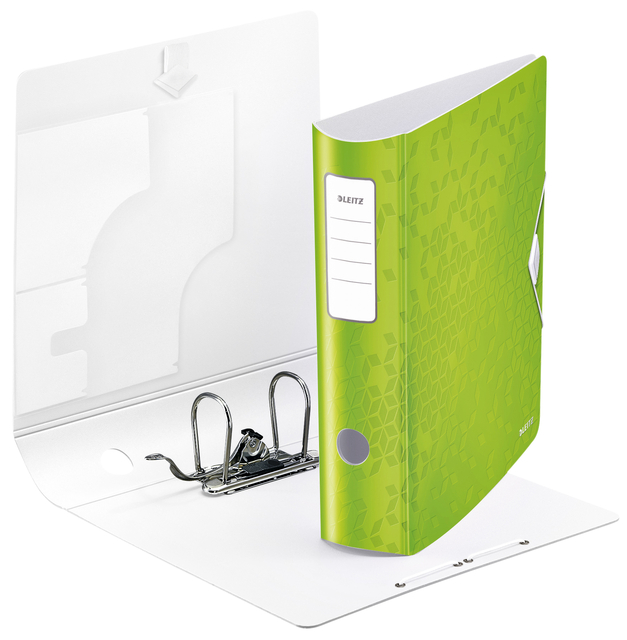 Ordner Leitz WOW active 180° 80mm PP A4 groen afbeelding