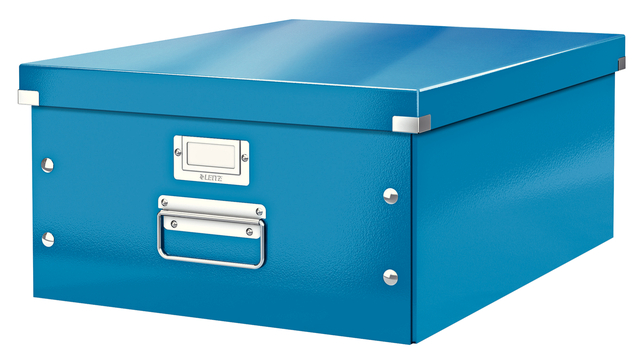 Opbergdoos Leitz Click & Store WOW groot 369x200x482mm blauw afbeelding 1