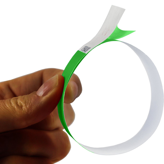 Polsband Combicraft Tyvek groen 100 stuks — Foto 2 van 2