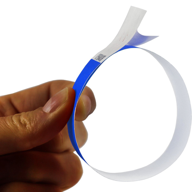 Polsband Combicraft Tyvek blauw 100 stuks — Foto 2 van 2