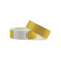 Polsband Combicraft Tyvek geel 100 stuks